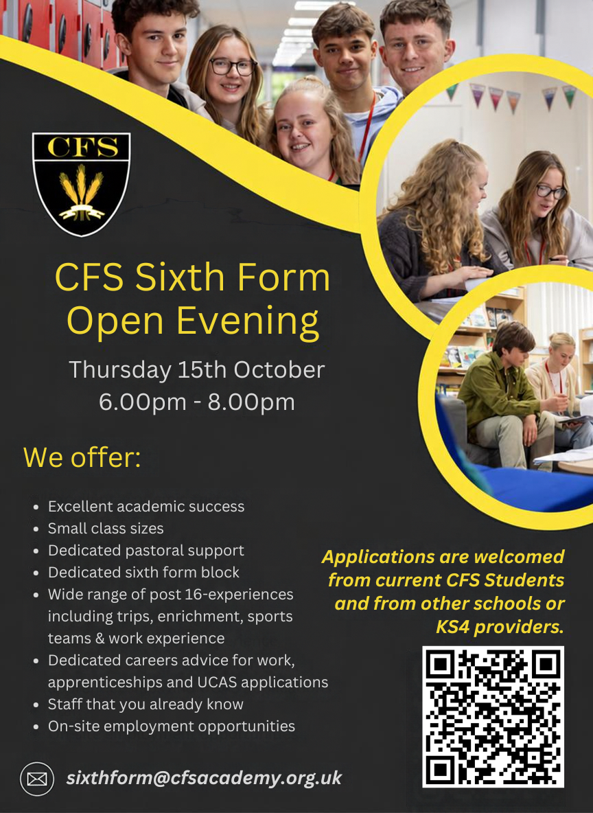 6th Form Open Evening