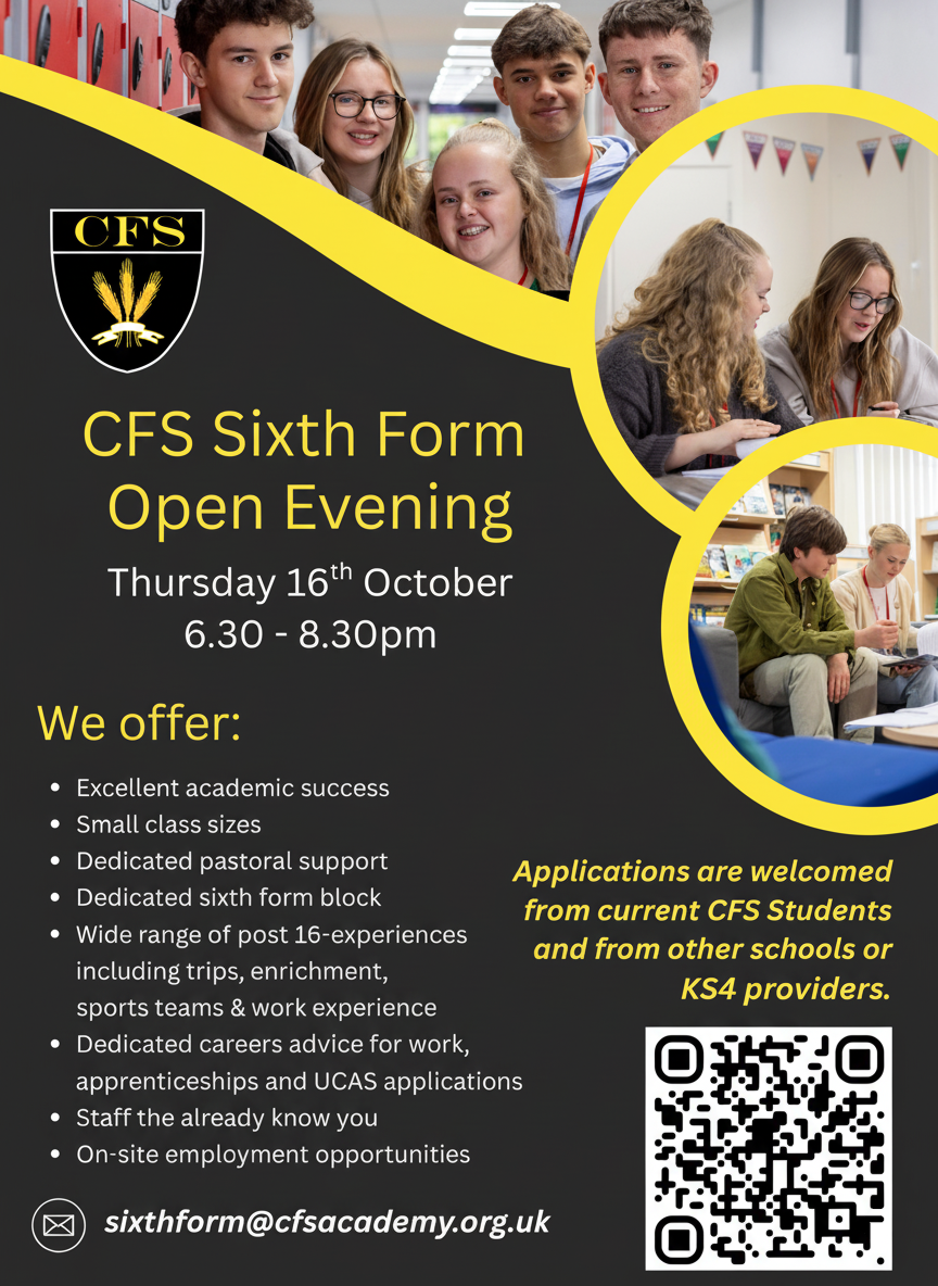 6th Form Open Evening